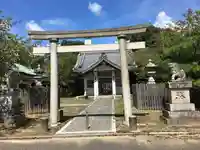 津島社(大草津島神社)の鳥居