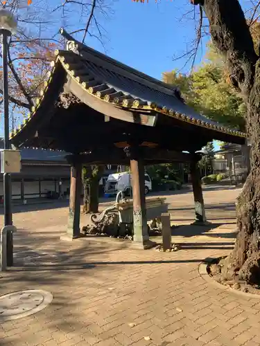 妙法寺の手水