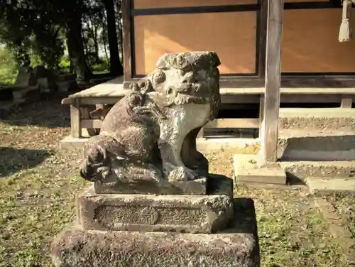 熊野神社の狛犬