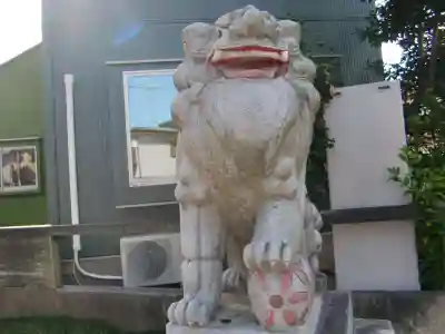 天照神社の狛犬