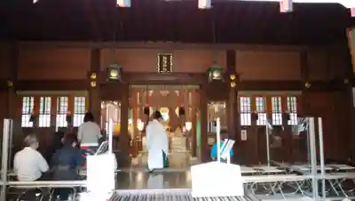 松陰神社の本殿・本堂