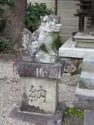 三輪坐恵比須神社の狛犬