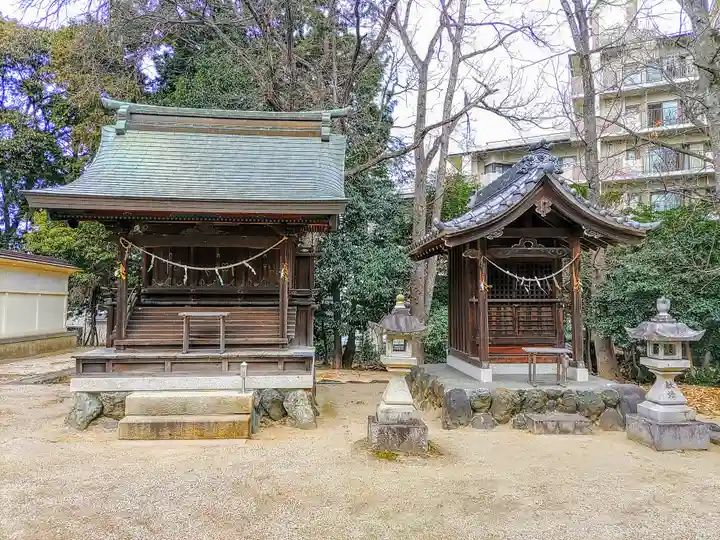 鹿島神社(大林鹿島神社)の末社・摂社