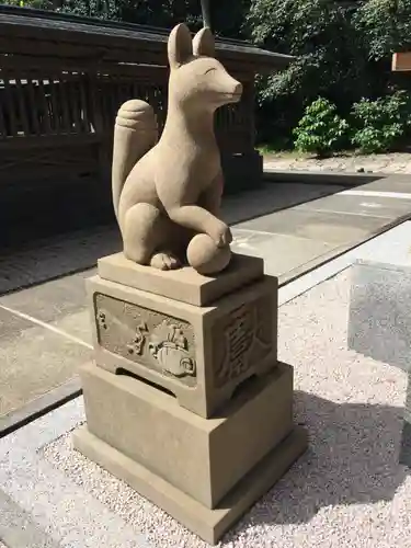 松江神社の狛犬