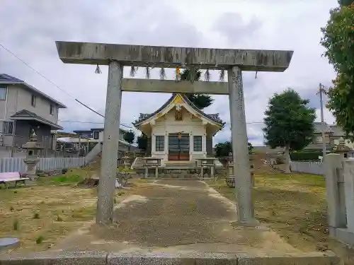 森津社の鳥居