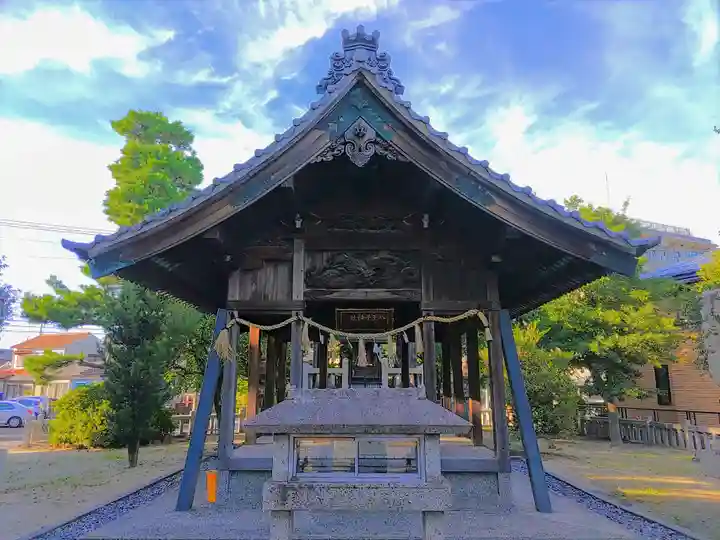 八王子社の本殿・本堂