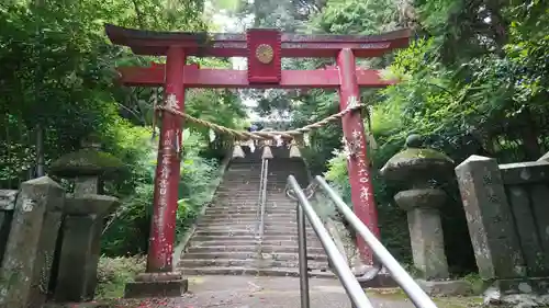 柞原八幡宮の鳥居