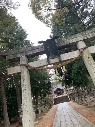 小俣八幡宮の鳥居