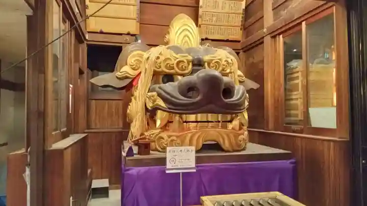 波除神社(波除稲荷神社)の狛犬
