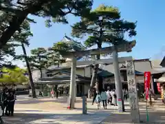 龍城神社の鳥居