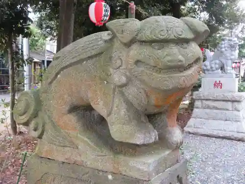 菊田神社の狛犬