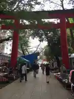 花園神社の鳥居