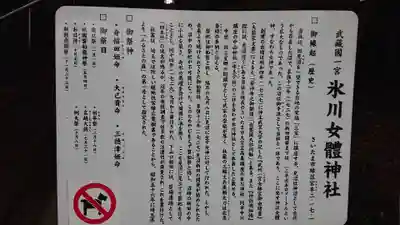 氷川女體神社の歴史