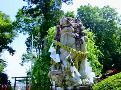 水海道天満宮の狛犬