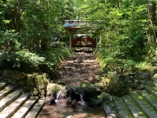 彌彦神社の庭園