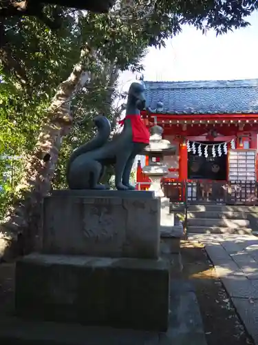 藤神稲荷神社の狛犬