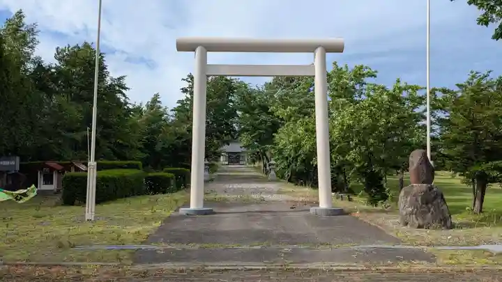 東瓜幕八幡神社の鳥居