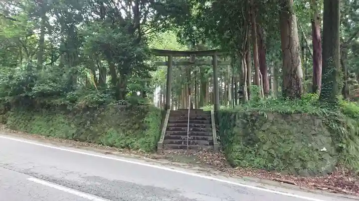 八王子神社(大渕)の鳥居