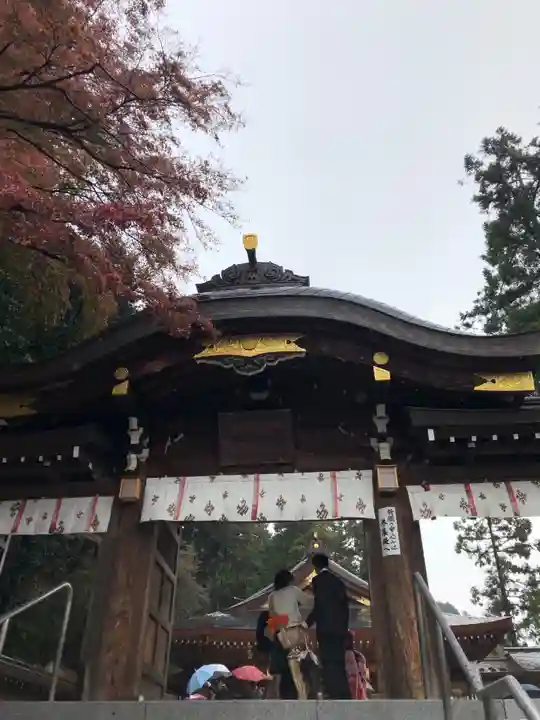 高麗神社の山門・神門