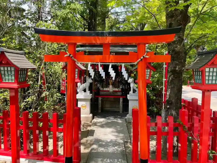 新田神社の鳥居