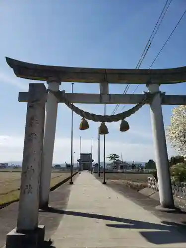 西藤平蔵神社の鳥居