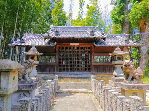 神明津島合社（宮越）の本殿・本堂