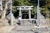 比佐豆知菅原神社の鳥居