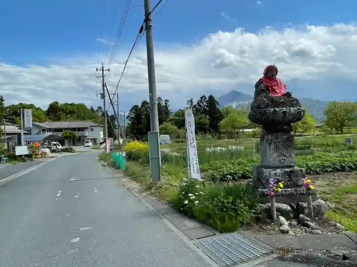 永福寺 童子堂の周辺