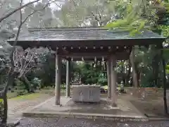 縣居神社の手水