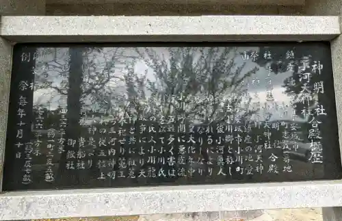 神明社・小河天神社合殿(愛知県)