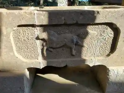 関東五社稲荷神社の手水舎