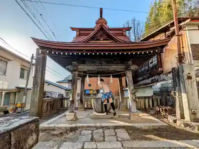 鉾持神社の手水舎
