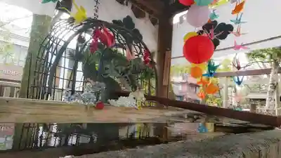 若宮神明社の手水舎