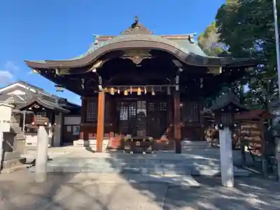 片山八幡神社の本殿・本堂