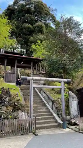 小山神社の鳥居