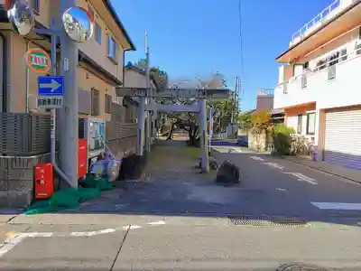 高畑神明社（九之坪神社）の鳥居