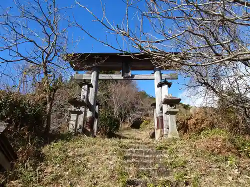 東金砂神社の鳥居