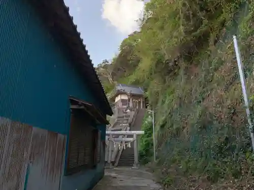 神明神社の鳥居