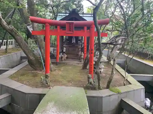 須天熊野神社の鳥居