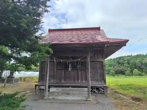 湯内神社（大熊神社）の本殿・本堂