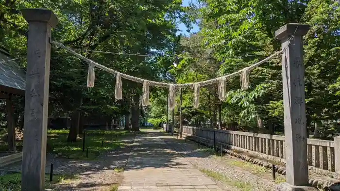 東川神社の鳥居