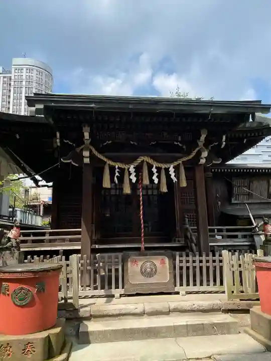 柳森神社の本殿・本堂