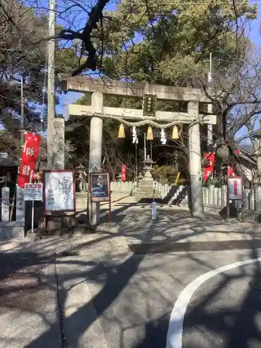 富部神社の鳥居