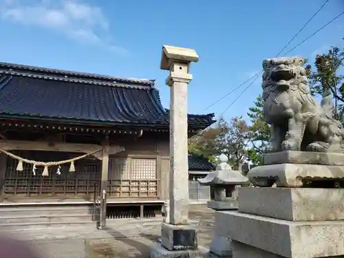 秋葉神社の狛犬