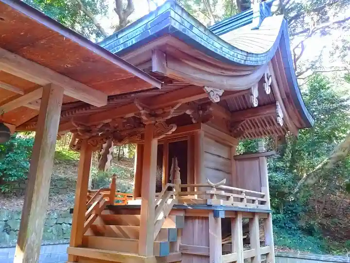 八幡社の本殿・本堂