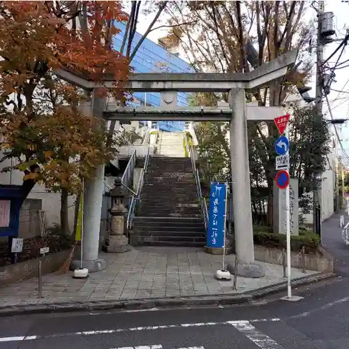 北谷稲荷神社の鳥居