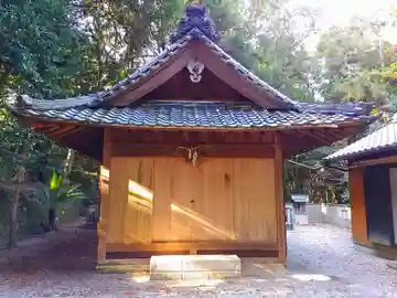 八幡社の本殿・本堂