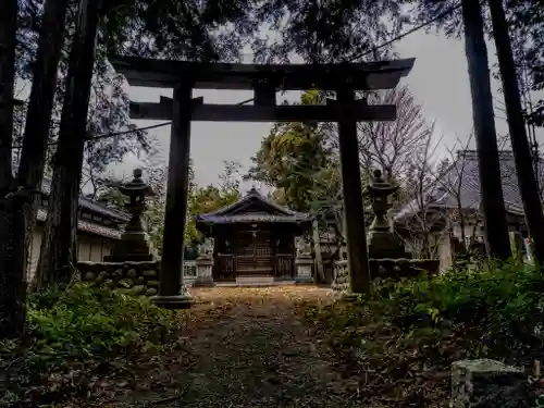 熊野神社の鳥居