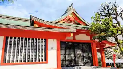 麻布氷川神社の本殿・本堂