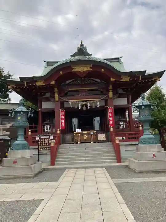 羽田神社の本殿・本堂